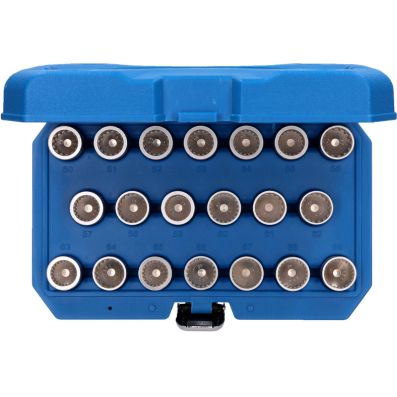 KS TOOLS 917.0707 Sada zväčżovacích-/zmenżovací ch adaptérov, račňa