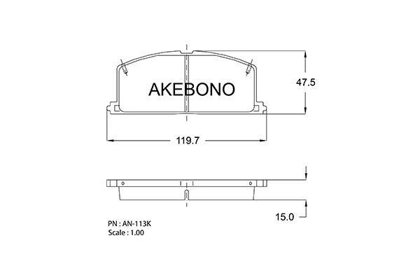 AKEBONO AN-113K 