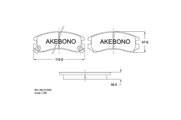 AKEBONO AN-213WK 