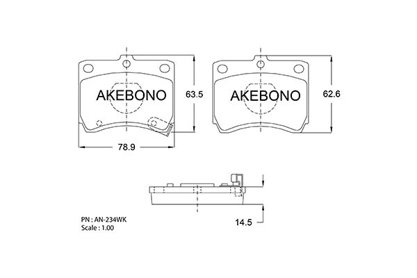 AKEBONO AN-234WK 