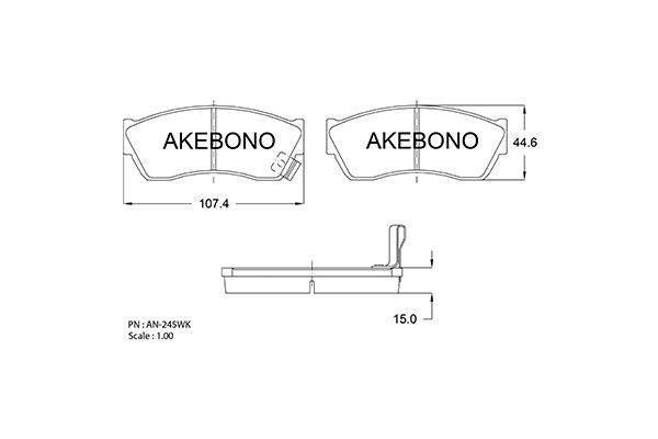 AKEBONO AN-245WKE 