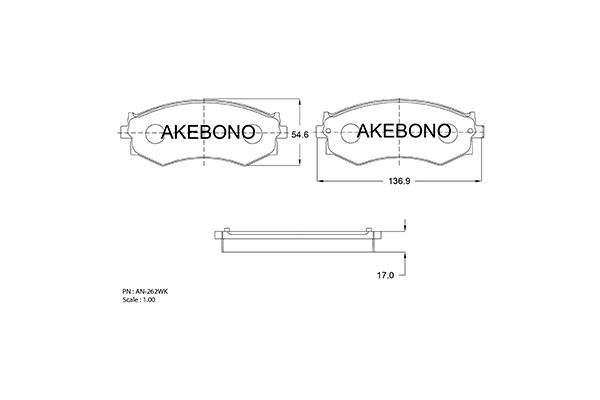 AKEBONO AN-262WKE 