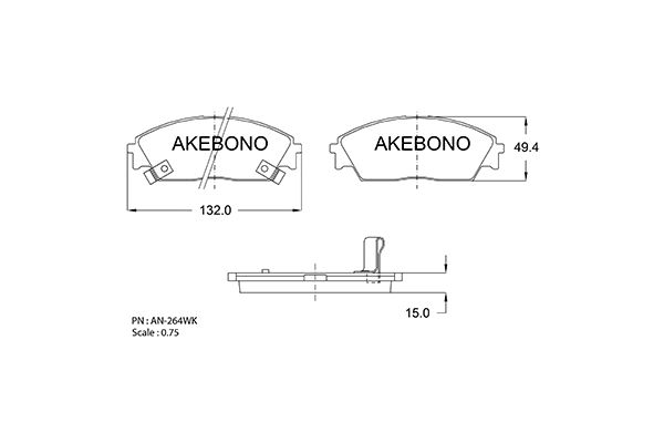 AKEBONO AN-264WK 