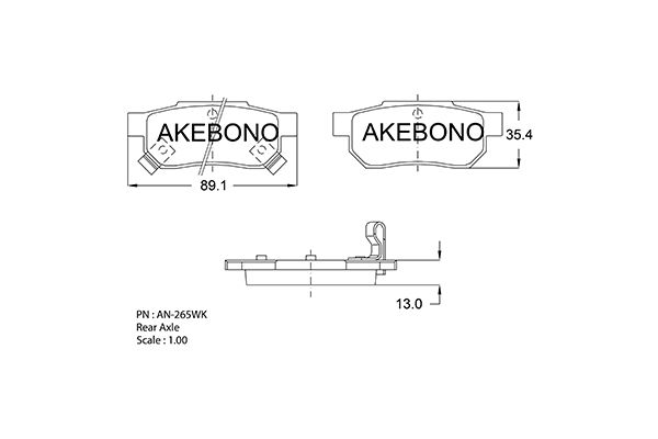 AKEBONO AN-265WK 