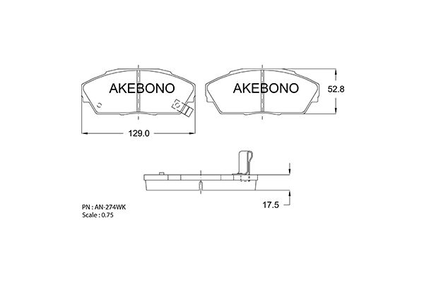 AKEBONO AN-274WK 