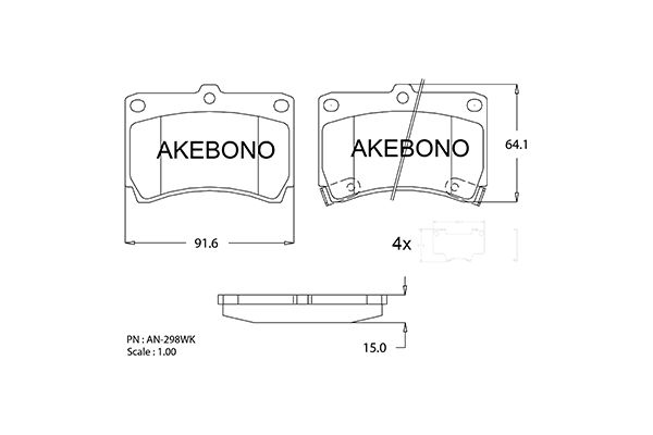 AKEBONO AN-298WKE 
