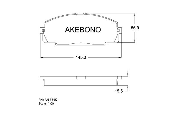 AKEBONO AN-334KE 