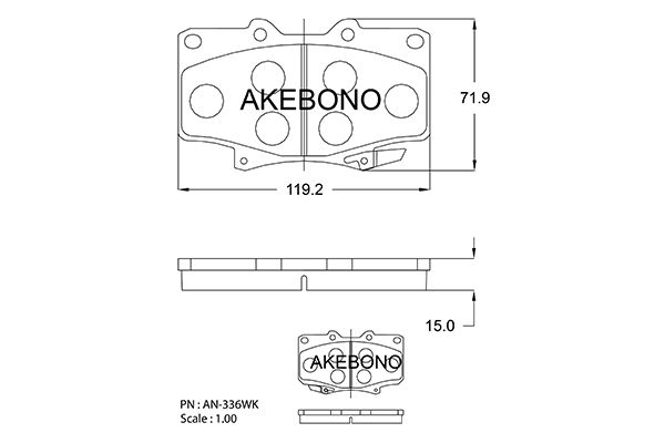 AKEBONO AN-336WK 
