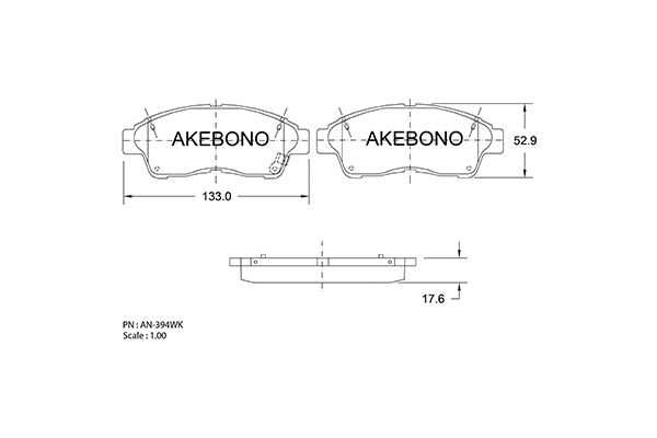 AKEBONO AN-394WK 