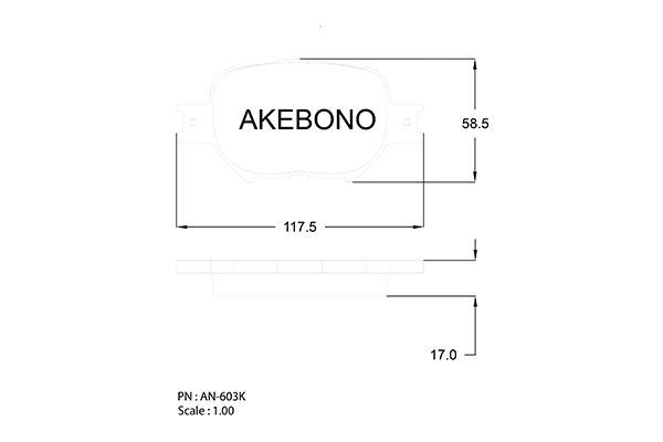 AKEBONO AN-603K 