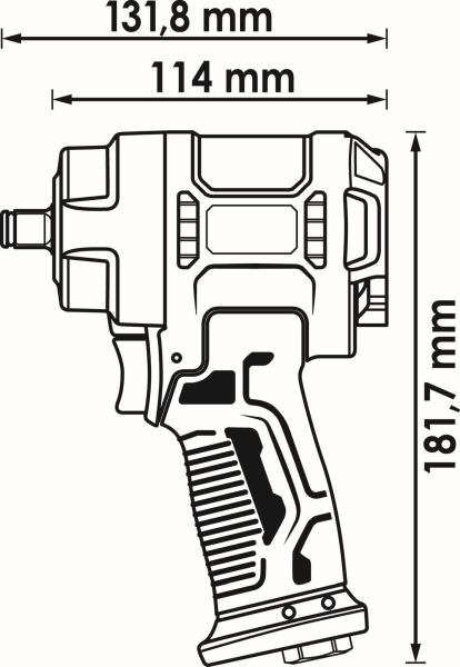 VIGOR V5671N Slagskrutrekker (trykkluftdrevet)