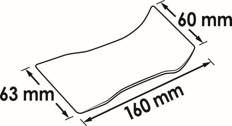 VIGOR V2491 Løsespak, dørkledning