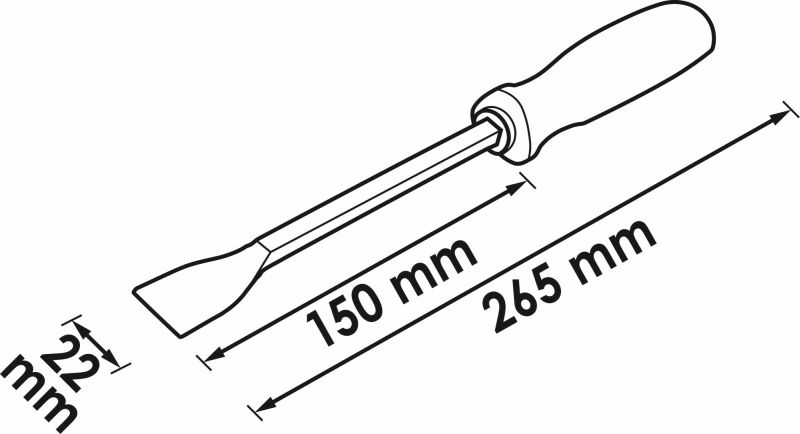 VIGOR V1213 Skraper