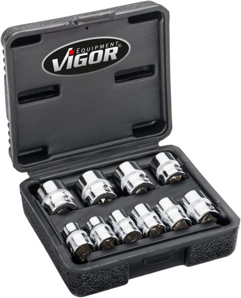 VIGOR V7538/10 Socket Wrench Set