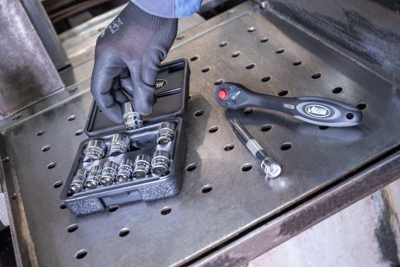 VIGOR V7538/10 Socket Wrench Set