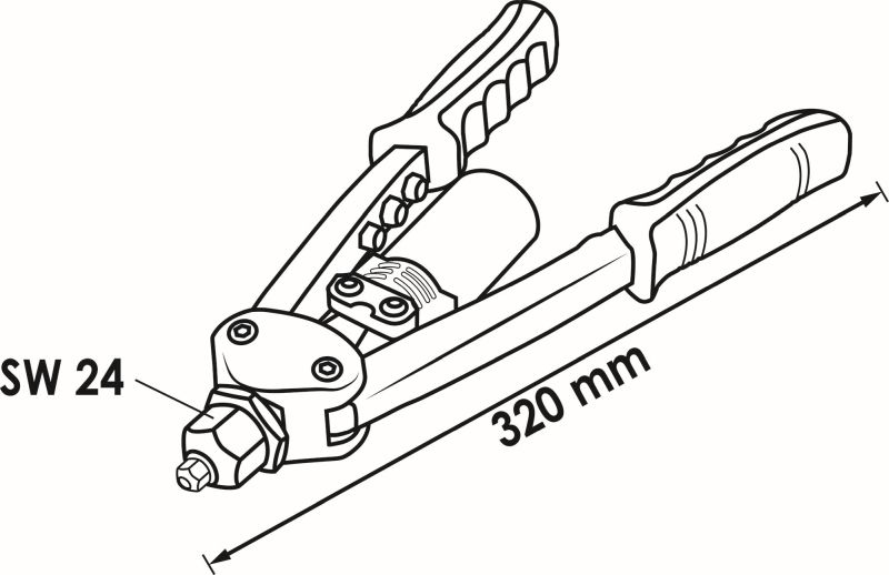 VIGOR V2788 blindnagletang