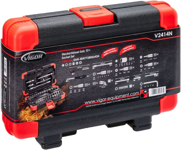 VIGOR V2414N Socket Wrench Set