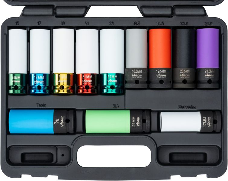 VIGOR V6312/12 Power Socket Set