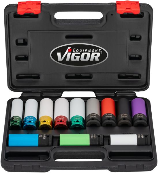 VIGOR V6312/12 Power Socket Set