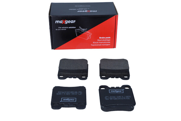 MAXGEAR 19-0401 Bremsbelagsatz, Scheibenbremse