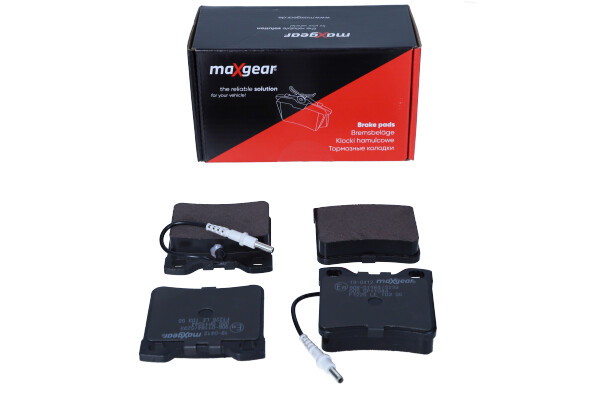 MAXGEAR 19-0412 Bremsbelagsatz, Scheibenbremse