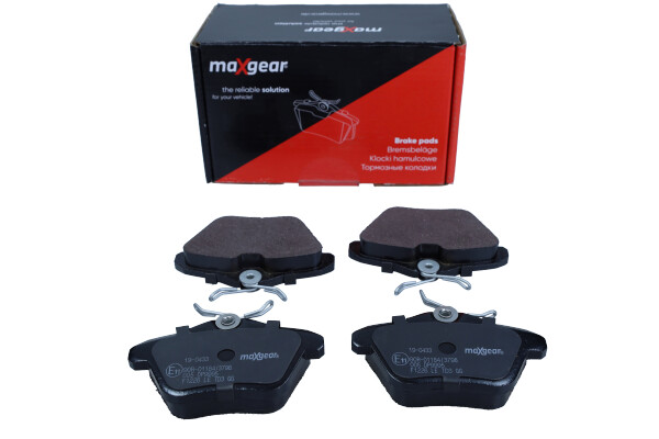 MAXGEAR 19-0433 Bremsbelagsatz, Scheibenbremse