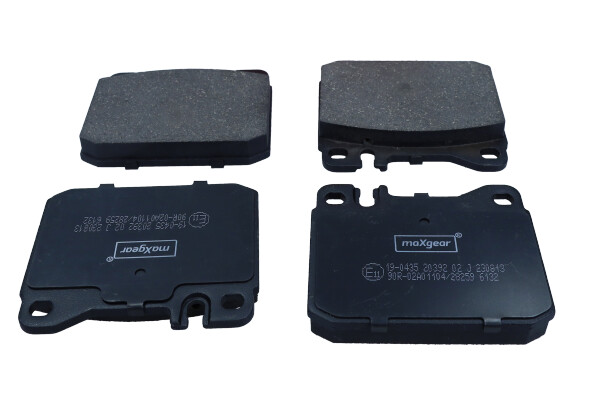 MAXGEAR 19-0435 Bremsbelagsatz, Scheibenbremse