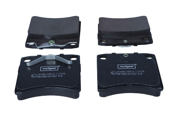 MAXGEAR 19-0438 Bremsbelagsatz, Scheibenbremse