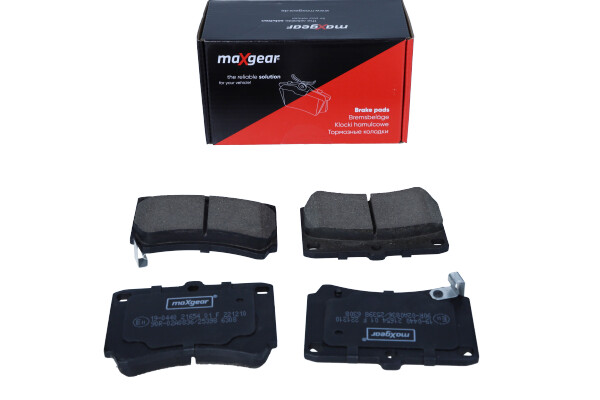 MAXGEAR 19-0440 Bremsbelagsatz, Scheibenbremse