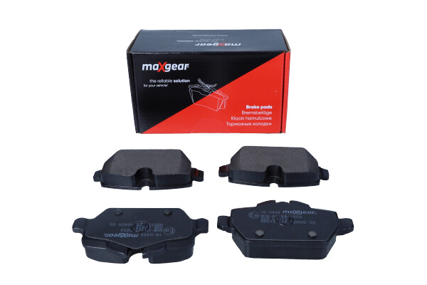 MAXGEAR 19-0448 Bremsbelagsatz, Scheibenbremse