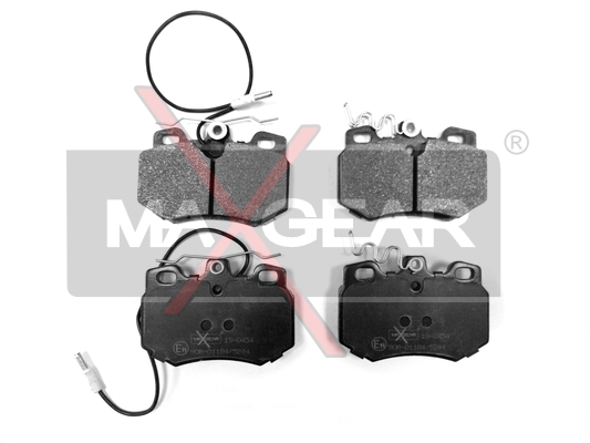 MAXGEAR 19-0454 Bremsbelagsatz, Scheibenbremse
