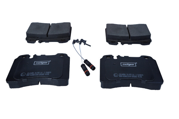 MAXGEAR 19-0456 Bremsbelagsatz, Scheibenbremse