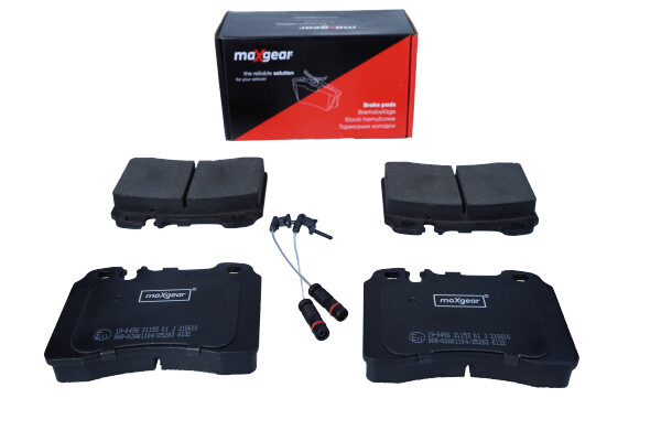 MAXGEAR 19-0456 Bremsbelagsatz, Scheibenbremse