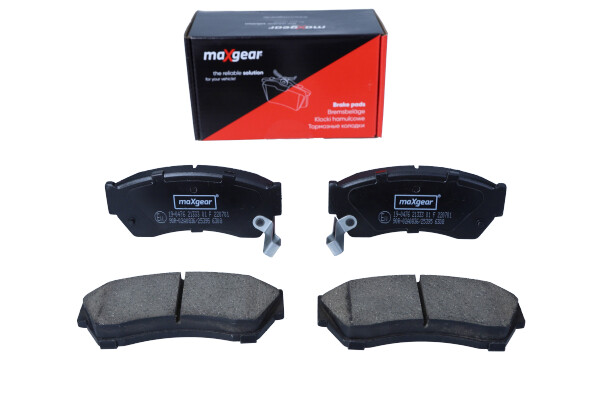 MAXGEAR 19-0476 Bremsbelagsatz, Scheibenbremse