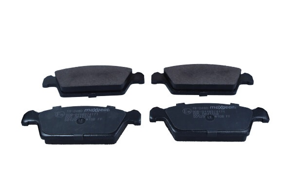 MAXGEAR 19-0480 Bremsbelagsatz, Scheibenbremse