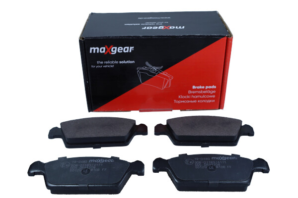 MAXGEAR 19-0480 Bremsbelagsatz, Scheibenbremse