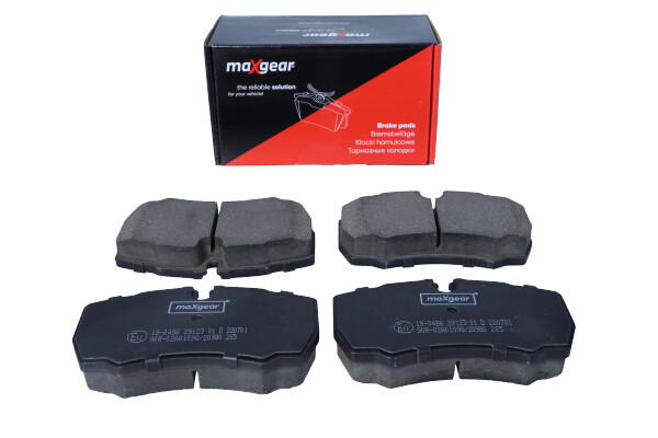 MAXGEAR 19-0486 Bremsbelagsatz, Scheibenbremse