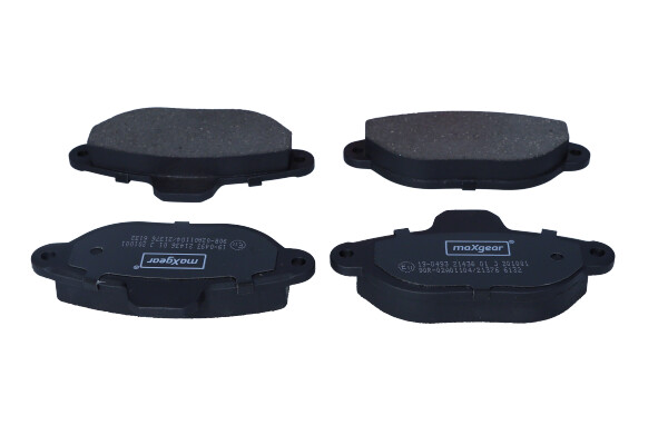 MAXGEAR 19-0493 Bremsbelagsatz, Scheibenbremse