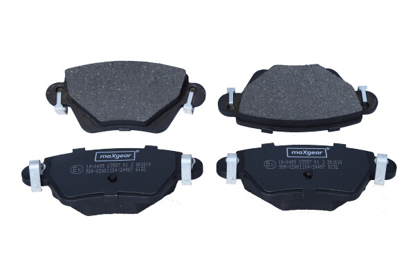MAXGEAR 19-0495 Bremsbelagsatz, Scheibenbremse