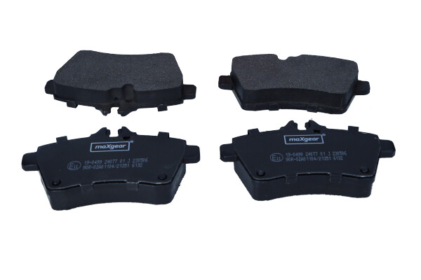 MAXGEAR 19-0499 Bremsbelagsatz, Scheibenbremse