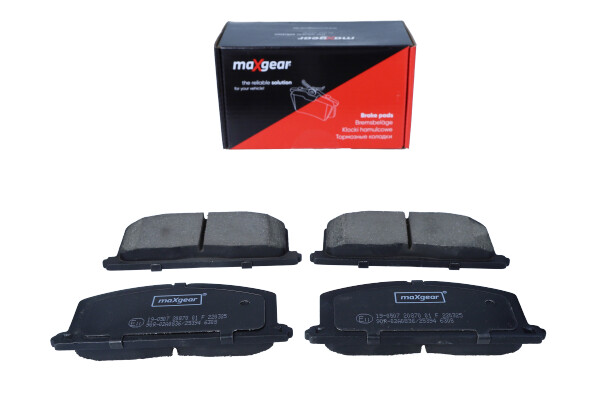 MAXGEAR 19-0507 Bremsbelagsatz, Scheibenbremse