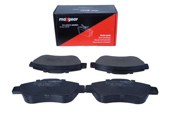 MAXGEAR 19-0521 Bremsbelagsatz, Scheibenbremse