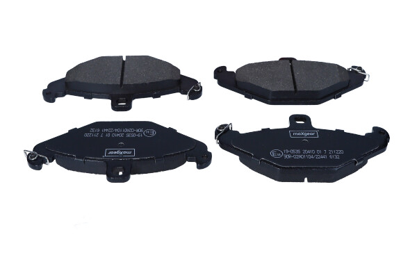 MAXGEAR 19-0535 Bremsbelagsatz, Scheibenbremse