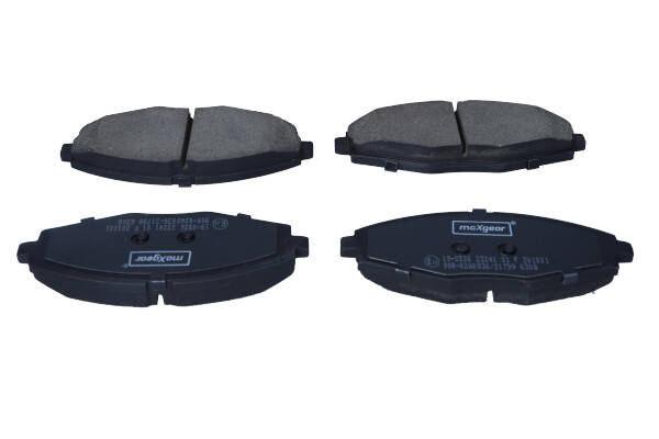 MAXGEAR 19-0536 Bremsbelagsatz, Scheibenbremse