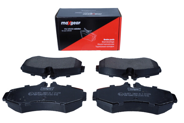 MAXGEAR 19-0571 Bremsbelagsatz, Scheibenbremse