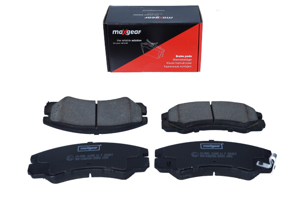MAXGEAR 19-0581 Bremsbelagsatz, Scheibenbremse