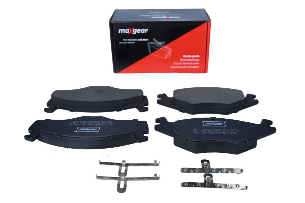 MAXGEAR 19-0584 Bremsbelagsatz, Scheibenbremse
