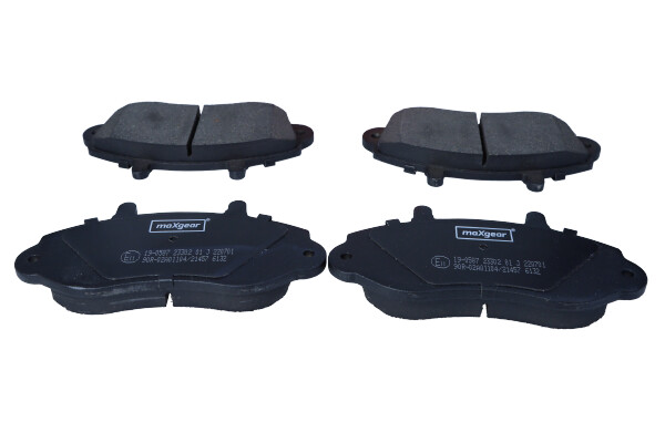 MAXGEAR 19-0587 Bremsbelagsatz, Scheibenbremse