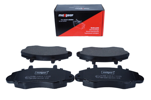 MAXGEAR 19-0588 Bremsbelagsatz, Scheibenbremse