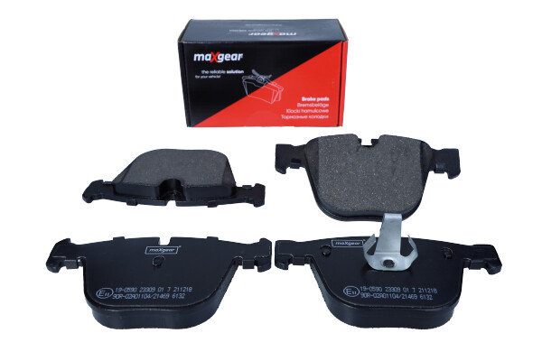 MAXGEAR 19-0590 Bremsbelagsatz, Scheibenbremse